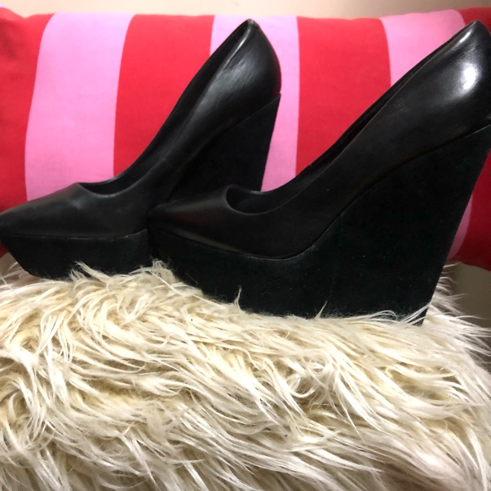 Aldo stiletto wedges-good condition!